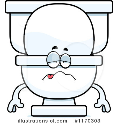 Royalty-Free (RF) Toilet Clipart Illustration by Cory Thoman - Stock Sample #1170303