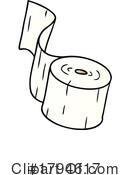 Toilet Paper Clipart #1794617 by lineartestpilot