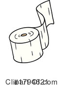 Toilet Paper Clipart #1794621 by lineartestpilot