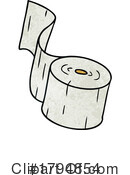 Toilet Paper Clipart #1794854 by lineartestpilot