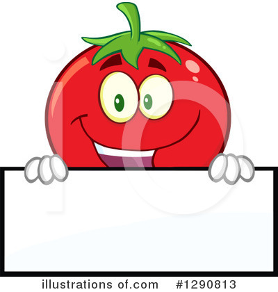 Tomato Clipart #1290813 by Hit Toon