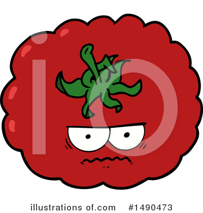 Royalty-Free (RF) Tomato Clipart Illustration by lineartestpilot - Stock Sample #1490473