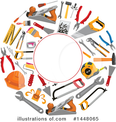 Tape Measure Clipart #1448065 by Vector Tradition SM