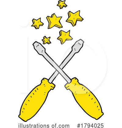 Screwdriver Clipart #1794025 by lineartestpilot