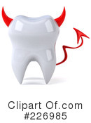 Tooth Character Clipart #226985 by Julos