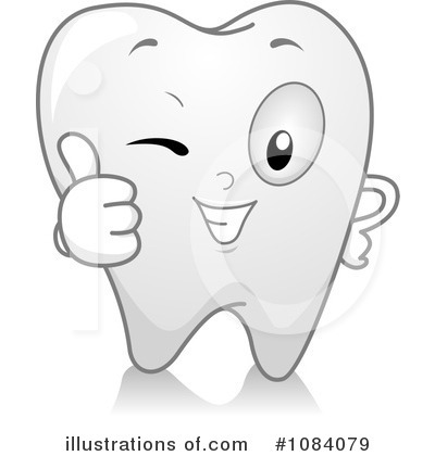 Royalty-Free (RF) Tooth Clipart Illustration by BNP Design Studio - Stock Sample #1084079