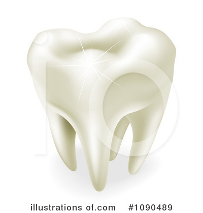 Royalty-Free (RF) Tooth Clipart Illustration by AtStockIllustration - Stock Sample #1090489
