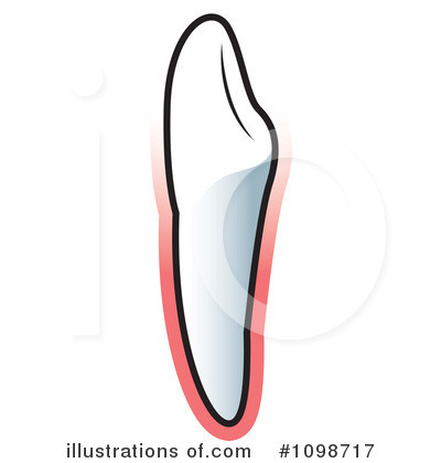 Royalty-Free (RF) Tooth Clipart Illustration by Lal Perera - Stock Sample #1098717