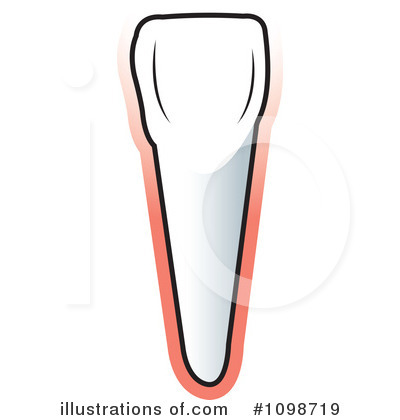 Royalty-Free (RF) Tooth Clipart Illustration by Lal Perera - Stock Sample #1098719
