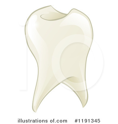 Royalty-Free (RF) Tooth Clipart Illustration by AtStockIllustration - Stock Sample #1191345