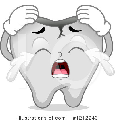 Royalty-Free (RF) Tooth Clipart Illustration by BNP Design Studio - Stock Sample #1212243
