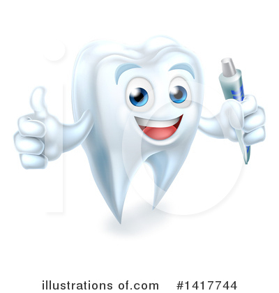 Royalty-Free (RF) Tooth Clipart Illustration by AtStockIllustration - Stock Sample #1417744