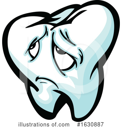 Royalty-Free (RF) Tooth Clipart Illustration by Chromaco - Stock Sample #1630887