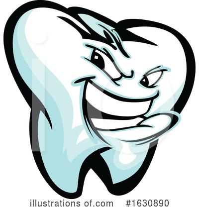 Royalty-Free (RF) Tooth Clipart Illustration by Chromaco - Stock Sample #1630890