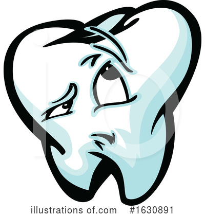 Royalty-Free (RF) Tooth Clipart Illustration by Chromaco - Stock Sample #1630891