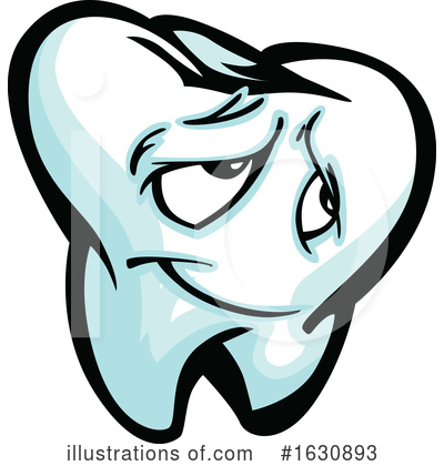 Royalty-Free (RF) Tooth Clipart Illustration by Chromaco - Stock Sample #1630893