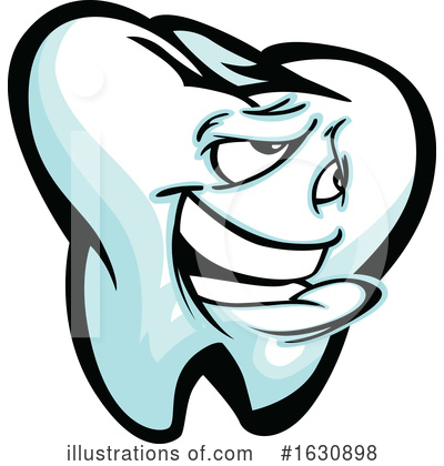 Royalty-Free (RF) Tooth Clipart Illustration by Chromaco - Stock Sample #1630898