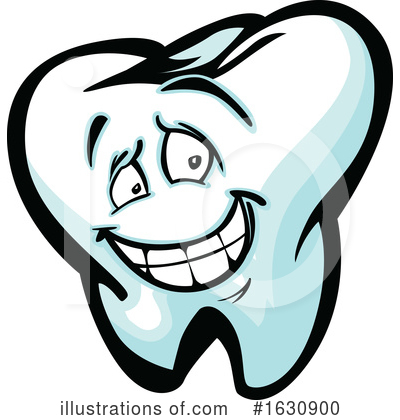 Royalty-Free (RF) Tooth Clipart Illustration by Chromaco - Stock Sample #1630900