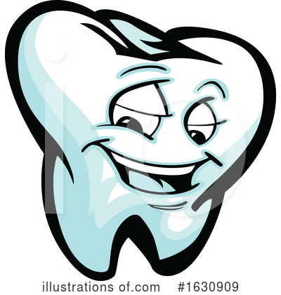 Royalty-Free (RF) Tooth Clipart Illustration by Chromaco - Stock Sample #1630909