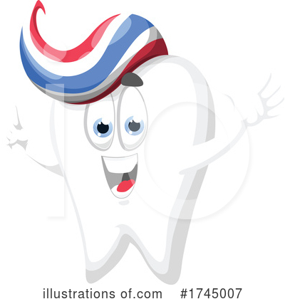 Royalty-Free (RF) Tooth Clipart Illustration by Vector Tradition SM - Stock Sample #1745007