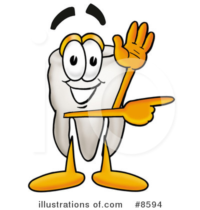 Royalty-Free (RF) Tooth Clipart Illustration by Mascot Junction - Stock Sample #8594