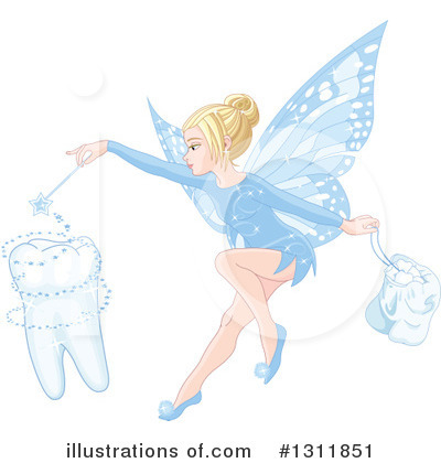 Royalty-Free (RF) Tooth Fairy Clipart Illustration by Pushkin - Stock Sample #1311851