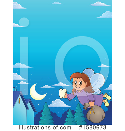 Royalty-Free (RF) Tooth Fairy Clipart Illustration by visekart - Stock Sample #1580673