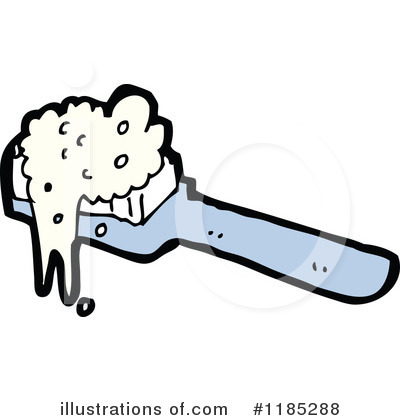 Royalty-Free (RF) Toothbrush Clipart Illustration by lineartestpilot - Stock Sample #1185288