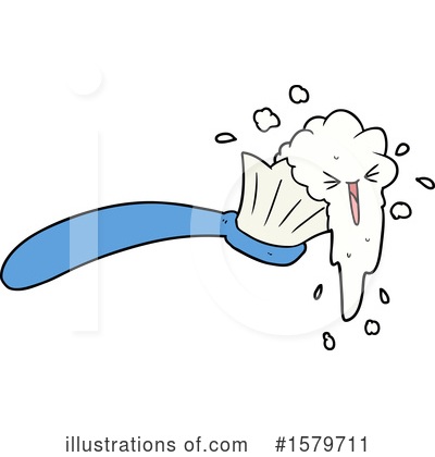 Royalty-Free (RF) Toothbrush Clipart Illustration by lineartestpilot - Stock Sample #1579711