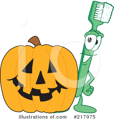 Toothbrush Character Clipart #217075 by Mascot Junction