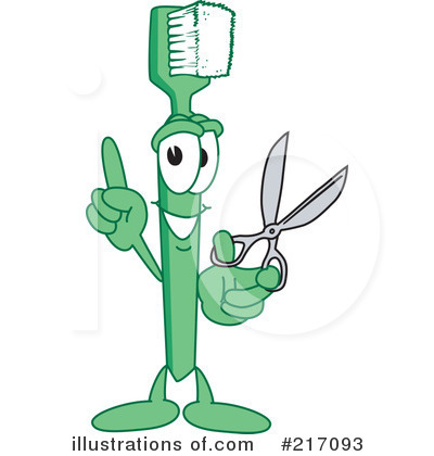Toothbrush Mascot Clipart #217093 by Mascot Junction