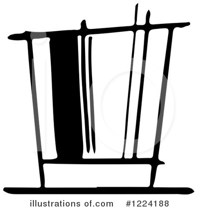 Royalty-Free (RF) Top Hat Clipart Illustration by Picsburg - Stock Sample #1224188