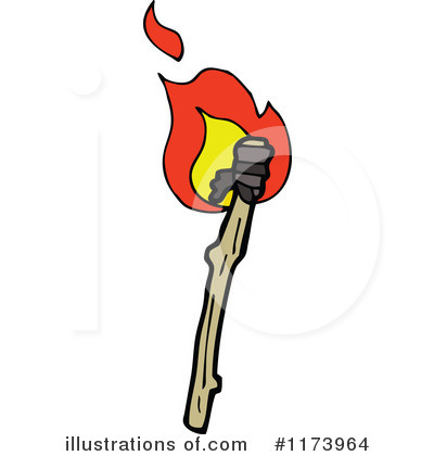 Royalty-Free (RF) Torch Clipart Illustration by lineartestpilot - Stock Sample #1173964
