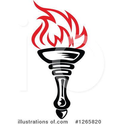 Torches Clipart #1265820 by Vector Tradition SM
