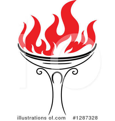 Flame Clipart #1287328 by Vector Tradition SM