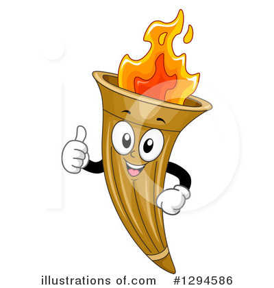 Royalty-Free (RF) Torch Clipart Illustration by BNP Design Studio - Stock Sample #1294586