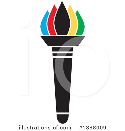 Royalty-Free (RF) Torch Clipart Illustration by Johnny Sajem - Stock Sample #1388009