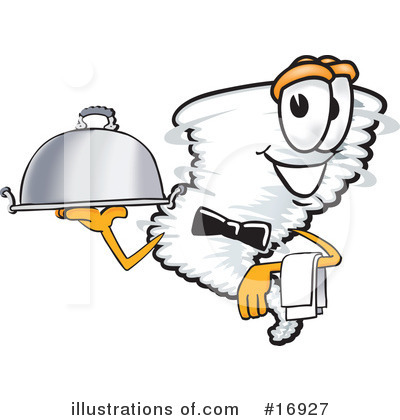 Waitor Clipart #16927 by Mascot Junction