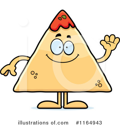 Royalty-Free (RF) Tortilla Chip Clipart Illustration by Cory Thoman - Stock Sample #1164943