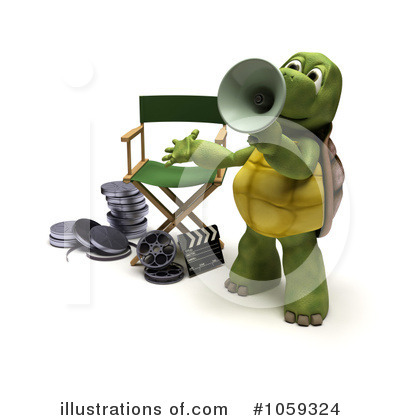 Royalty-Free (RF) Tortoise Clipart Illustration by KJ Pargeter - Stock Sample #1059324