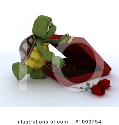 Royalty-Free (RF) Tortoise Clipart Illustration by KJ Pargeter - Stock Sample #1090754
