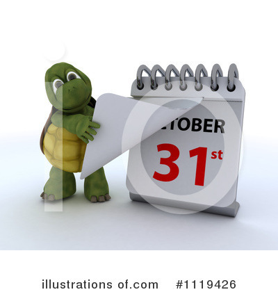 Royalty-Free (RF) Tortoise Clipart Illustration by KJ Pargeter - Stock Sample #1119426