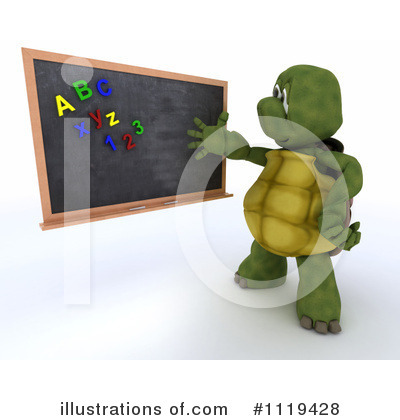 Royalty-Free (RF) Tortoise Clipart Illustration by KJ Pargeter - Stock Sample #1119428