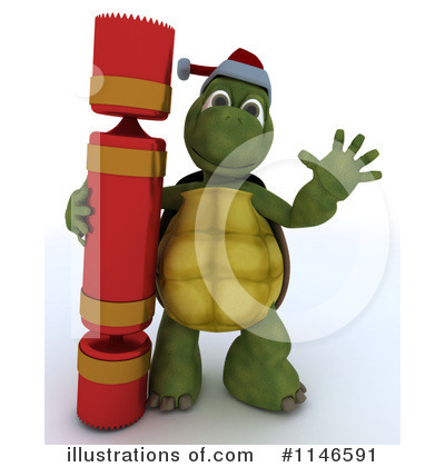 Royalty-Free (RF) Tortoise Clipart Illustration by KJ Pargeter - Stock Sample #1146591