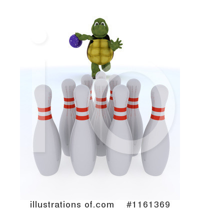 Bowling Clipart #1161369 by KJ Pargeter