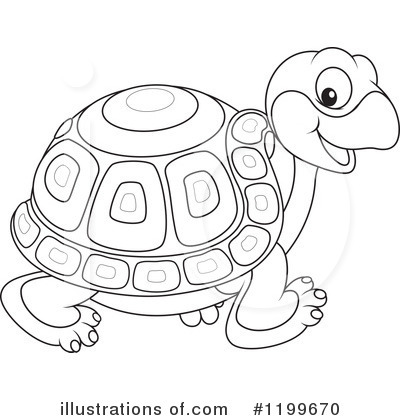 Royalty-Free (RF) Tortoise Clipart Illustration by Alex Bannykh - Stock Sample #1199670
