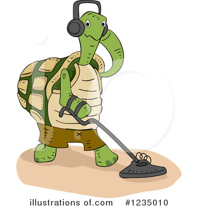 Royalty-Free (RF) Tortoise Clipart Illustration by BNP Design Studio - Stock Sample #1235010