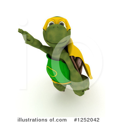 Royalty-Free (RF) Tortoise Clipart Illustration by KJ Pargeter - Stock Sample #1252042