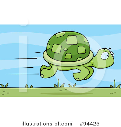 Royalty-Free (RF) Tortoise Clipart Illustration by Cory Thoman - Stock Sample #94425
