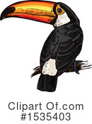 Toucan Clipart #1535403 by Vector Tradition SM